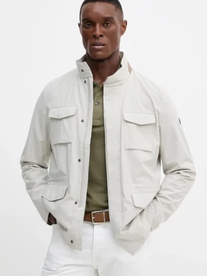 Hackett London kurtka kolor beżowy przejściowa HM4000002