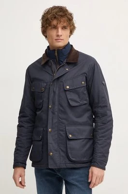 Hackett London kurtka męska kolor granatowy przejściowa HM403210