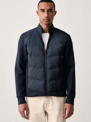Hackett London kurtka pikowana męska granatowy