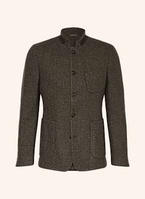 Hackett London Marynarka Oktober Extra Slim Fit gruen