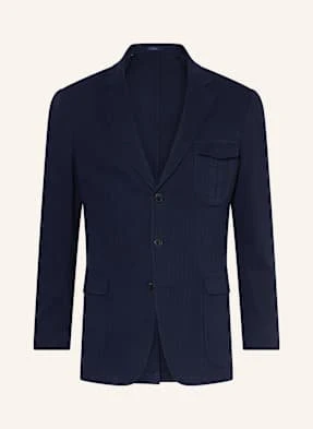 Hackett London Marynarka Slim Fit blau