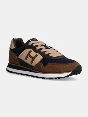 Hackett London sneakersy TELFOR VIBE kolor granatowy HMS21403