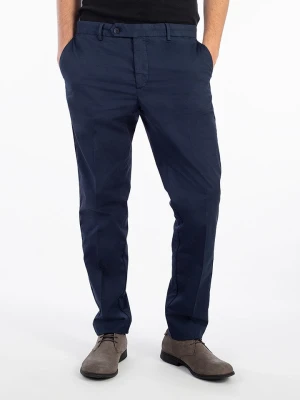 Hackett London Spodnie chino w kolorze granatowym rozmiar: W42