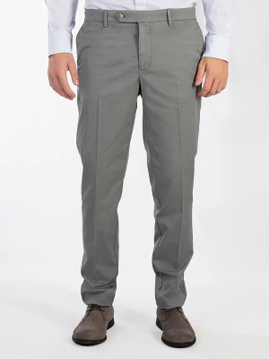Hackett London Spodnie chino w kolorze szarym rozmiar: W42