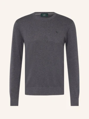 Hackett London Sweter grau CZIEMNOSZARY
