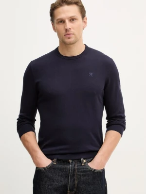 Hackett London sweter z dodatkiem jedwabiu
