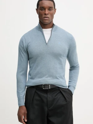 Hackett London sweter z dodatkiem jedwabiu