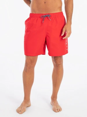 Hackett London Szorty kąpielowe w kolorze koralowym rozmiar: M