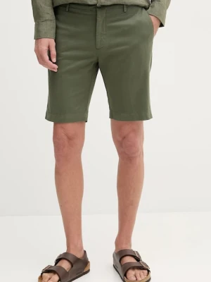 Hackett London szorty męskie kolor zielony HM801328
