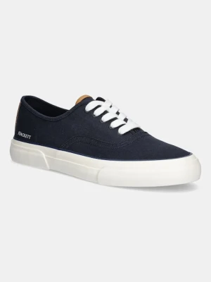 Hackett London tenisówki BLAKE SMART kolor granatowy HMS21480
