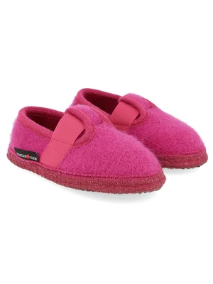 HAFLINGER Kapcie w kolorze różowym rozmiar: 34