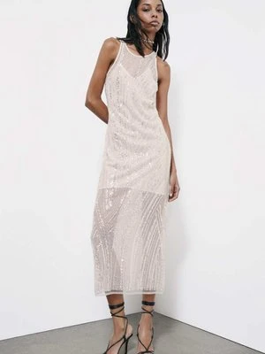 Haftowana sukienka midi PATRIZIA PEPE