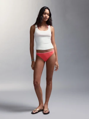 Haftowane bikini z klasycznymi figami koralowy - Dziewczyna - - MANGO TEEN