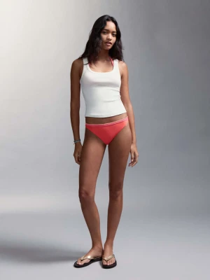 Haftowane bikini z klasycznymi figami koralowy - Dziewczyna - - MANGO TEEN