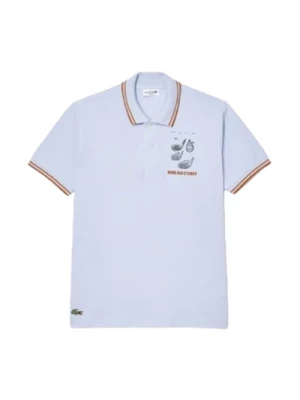 Haftowany bawełniany polo Lacoste