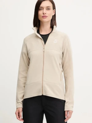 Haglöfs bluza sportowa Buteo kolor beżowy gładka 605074