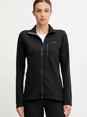 Haglöfs bluza sportowa Rosson damska kolor czarny gładka 607606