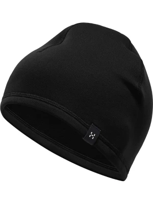 Haglöfs Czapka beanie "Betula" w kolorze czarnym rozmiar: M/L