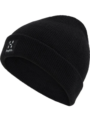 Haglöfs Czapka beanie "Malung" w kolorze czarnym rozmiar: onesize