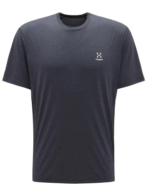 Haglöfs Koszulka turystyczna "Ridge" w kolorze granatowym rozmiar: S