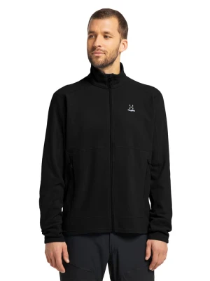 Haglöfs Kurtka polarowa "Buteo" w kolorze czarnym rozmiar: S