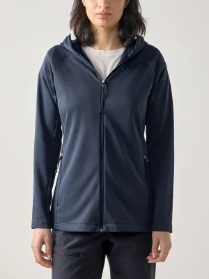 Haglöfs Kurtka polarowa "Korp Mid" w kolorze granatowym rozmiar: XS