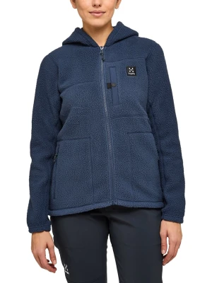 Haglöfs Kurtka polarowa "Malung" w kolorze granatowym rozmiar: XS