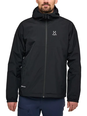 Haglöfs Kurtka przeciwdeszczowa "Kaise GTX" w kolorze czarnym rozmiar: M