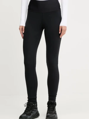 Haglöfs legginsy sportowe Rosson damskie kolor czarny gładkie 607785