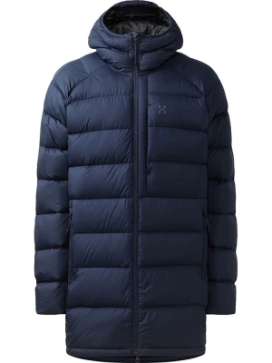 Haglöfs Płaszcz puchowy "Rosson Down" w kolorze granatowym rozmiar: L