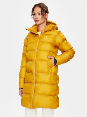 Haglöfs Płaszcz zimowy Long Mimic 605413 Żółty Regular Fit