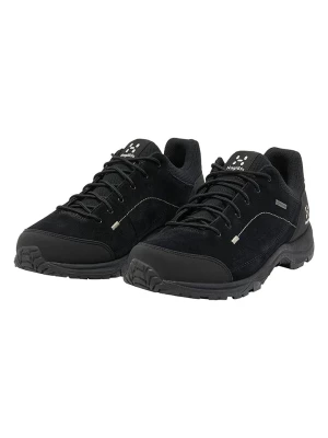 Haglöfs Skórzane buty turystyczne "Sajvva GTX Low" w kolorze czarnym rozmiar: 41 1/3