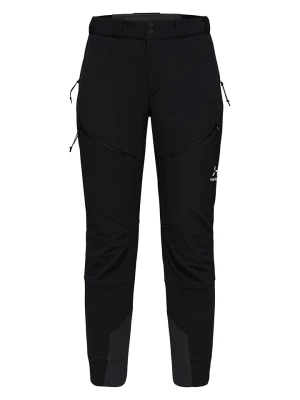 Haglöfs Softshellowe spodnie narciarskie w kolorze czarnym rozmiar: 36