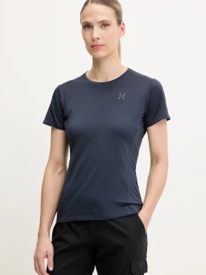 Haglöfs t-shirt sportowy L.I.M damski kolor granatowy 607859