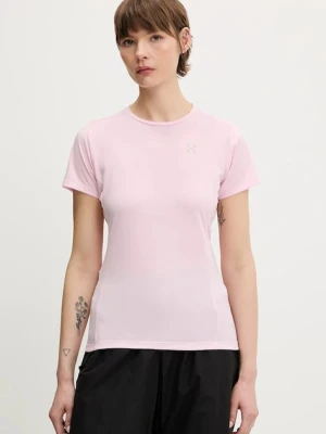 Haglöfs t-shirt sportowy L.I.M damski kolor różowy 607859