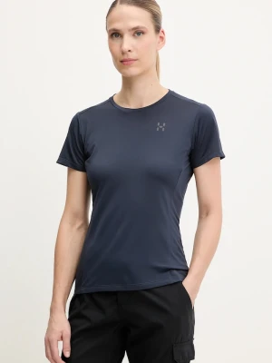 Haglöfs t-shirt sportowy L.I.M granatowy