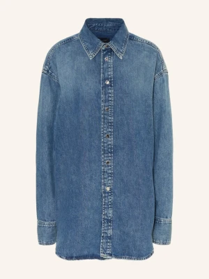 Haikure Bluzka Jeansowa Oversize Victoria blau NIEBIESKI