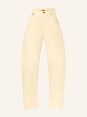 Haikure Dżinsy Z Szerokimi Nogawkami Bibi gelb