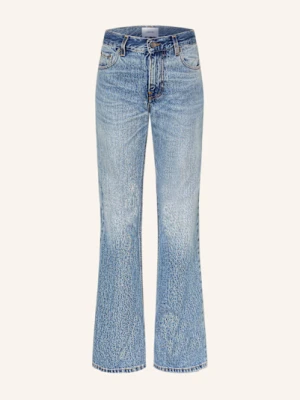 Haikure Jeansy Bootcut Flora Dive Blue Wash blau