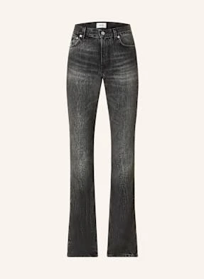 Haikure Jeansy Bootcut Flora schwarz