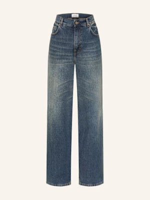 Haikure Jeansy Straight Leg Bonnie blau