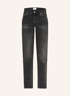 Haikure Jeansy Straight Star schwarz
