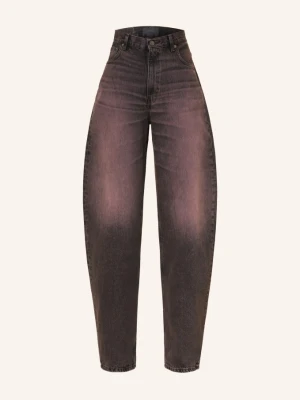 Haikure Jeansy Typu Barrel Bibi schwarz L0939 PINK BLACK