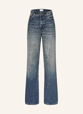 Haikure Jeansy Wide Leg Korea blau