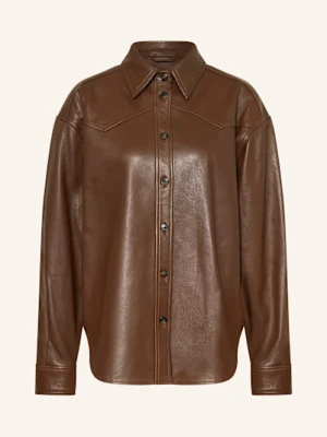 Haikure Kurtka Skórzana braun