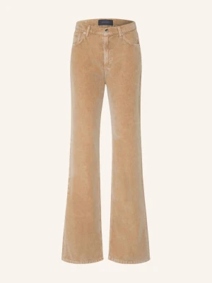 Haikure Spodnie Z Sztruksu Korea beige
