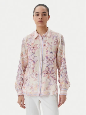 Hale Bob Koszula with linen Nia 4ZCA214A Beżowy Regular Fit