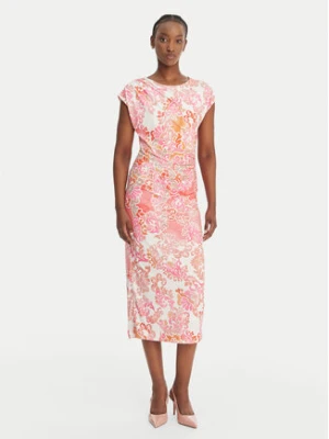 Hale Bob Sukienka koktajlowa Thora 5ZLG662A Różowy Slim Fit