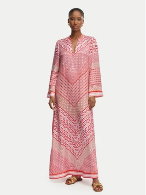 Hale Bob Sukienka letnia Aleyna 62NT654A Czerwony Relaxed Fit