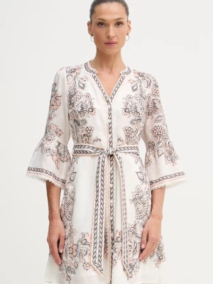 Hale Bob sukienka lniana Maxwell